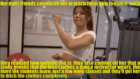 they were starting to come up with a plan to trick her into thinking that giving them bjs at practice would be a even better learning boost! Gifs