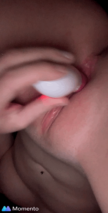 Love watching the gf toy her tight pussy Gifs